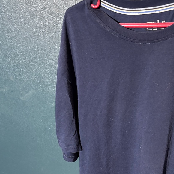 Farwest Navy Blue Short Sleeve Tee with Graphic - Picture 4 of 7